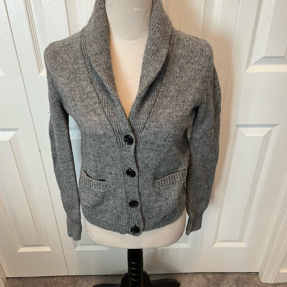 J. Crew Gray Women's Cardigan Sweater